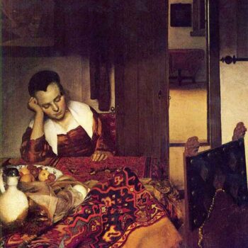 A Woman Asleep by Vermeer