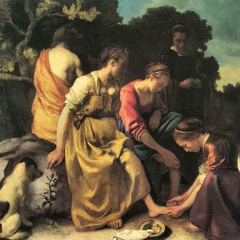 Diana and Her Nymphs by Vermeer