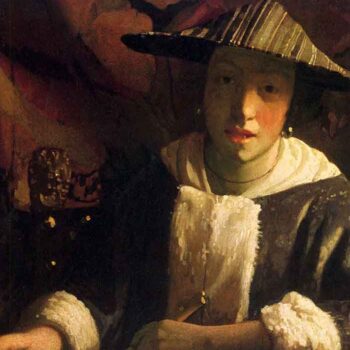 Girl with a Flute by Vermeer