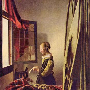 Girls at The Open Window by Vermeer