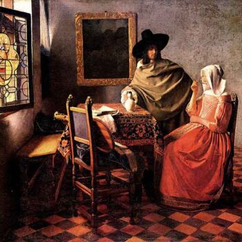 Glass of Wine by Vermeer