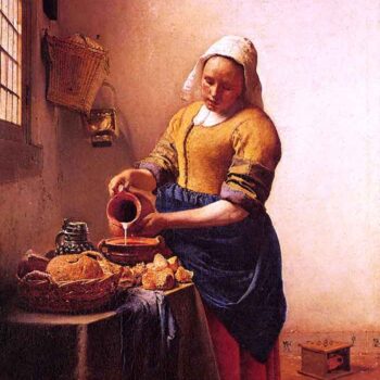 Milk Maid by Vermeer