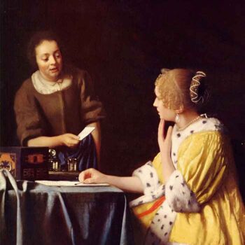 Mistress and Maid by Vermeer