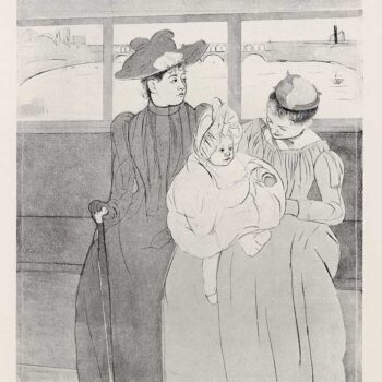 The Streetcar by Cassatt