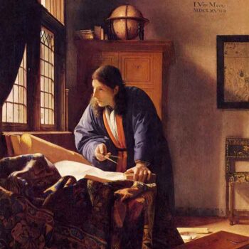 The Geographer by Vermeer