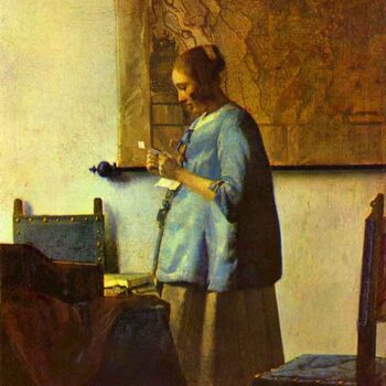 The Letter Reader by Vermeer
