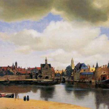 View of Delft by Vermeer
