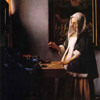 Weights by Vermeer