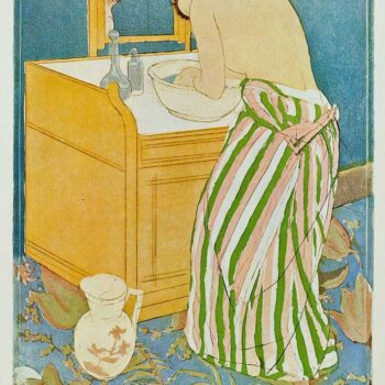 The Toillette by Cassatt
