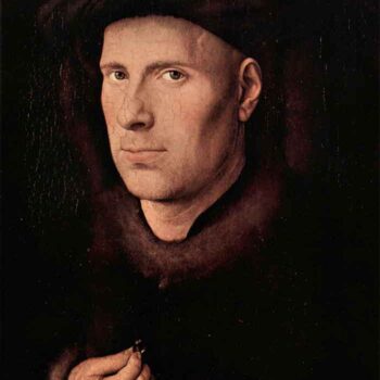 Portrait of Jan De Leeuw by Jan Van Eyck