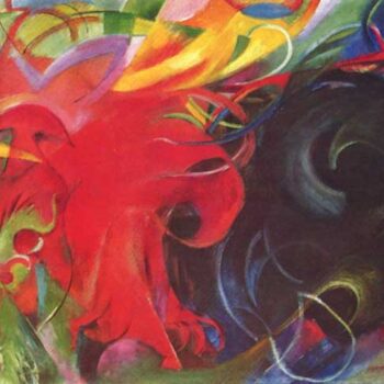 Fighting Forms by Franz Marc