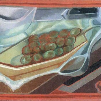 Grapes by Juan Gris