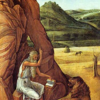 Jerome in The Desert by Bellini