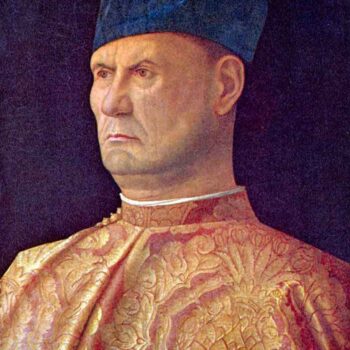 Portrait of a Condotti by Bellini