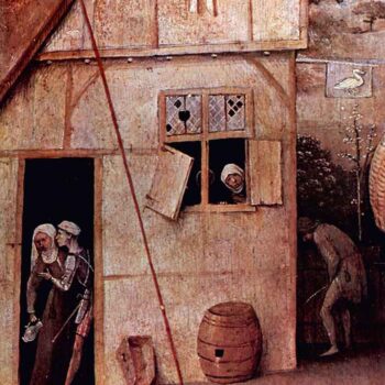 The Vagrants, Detail [1] by Bosch