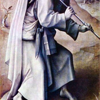 World Court Triptych - St. Jacobus Compostela by Bosch