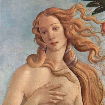 Birth of Venus Detail 3 by Botticelli