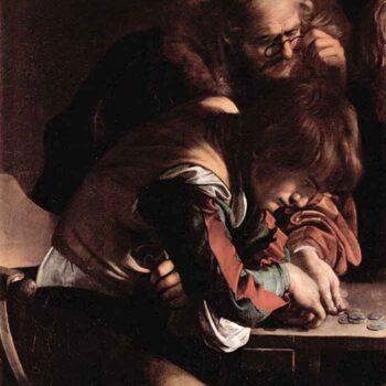 Appeals of St. Matthew Detail 1 by Caravaggio