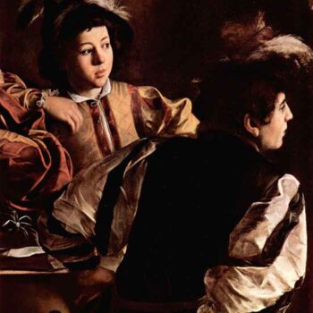 Appeals of St. Matthew Detail 2 by Caravaggio