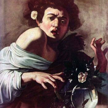 Boy Bitten by a Lizard by Caravaggio