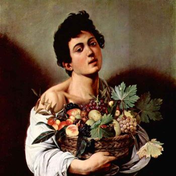 Boy with Fruit Basket by Caravaggio