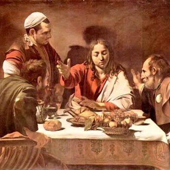 Christ in Emmaus by Caravaggio