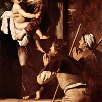 Madonna of The Pilgrims by Caravaggio