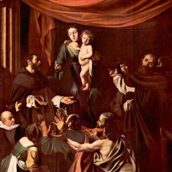 Rosary Madonna by Caravaggio