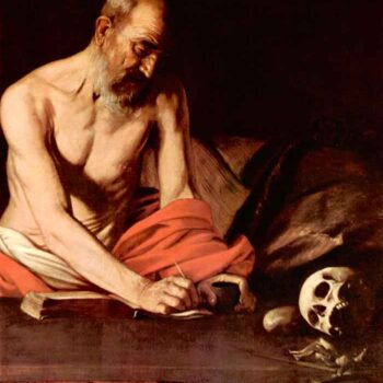 St. Hieronymus by Caravaggio