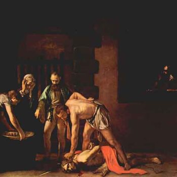 The Beheading of John The Baptist by Caravaggio
