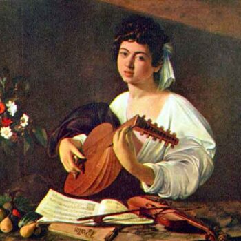 The Lutist by Caravaggio