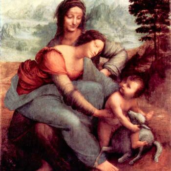 Anna Selbdritt 2 by Da Vinci