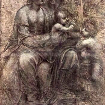 Anna Selbdritt by Da Vinci