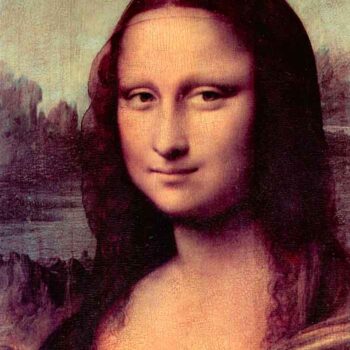 Mona Lisa (Detail) by Da Vinci