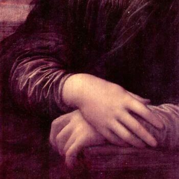 Mona Lisa Detail [2] by Da Vinci