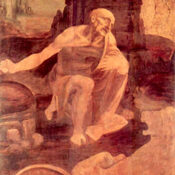 Saint Hieronymus by Da Vinci