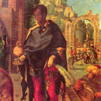 Adoration of The Magi [1] by Durer