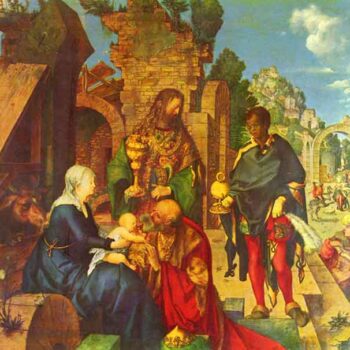 Adoration of The Magi [2] by Durer