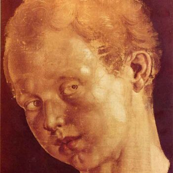 Boy's Head Tilted to The Left by Durer