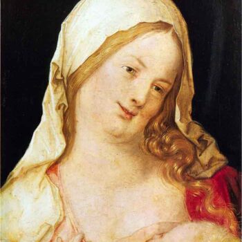 Mary with The Child by Durer