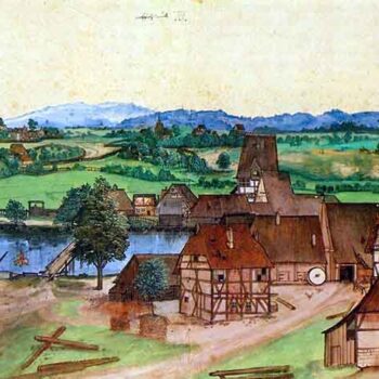 Nuremberg, Wire-Pullers at The Mill Pegnitz by Durer