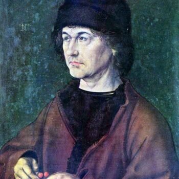 Portrait of Albrecht Durer The Elder [1] by Durer