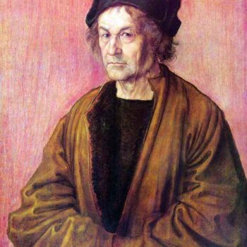 Portrait of Albrecht Durer The Elder [2] by Durer