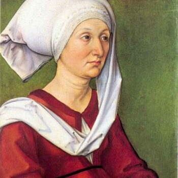 Portrait of Barbara Durer, Born Holper by Durer