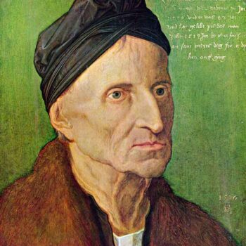 Portrait of Michael Wolgemut by Durer