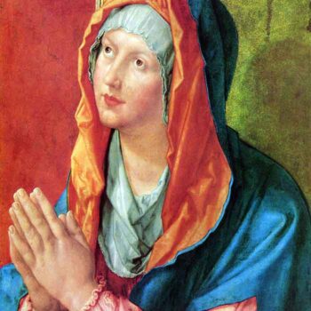 Praying Mary by Durer