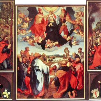 Reconstruction of The Open Altar by Durer