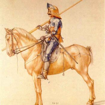 Rider in The Armor by Durer
