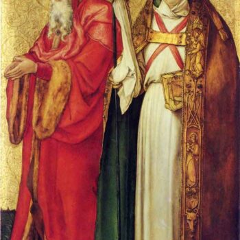 Saints Simeon and Lazarus by Durer