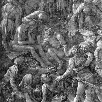 The Great Calvary, Detail [1] by Durer